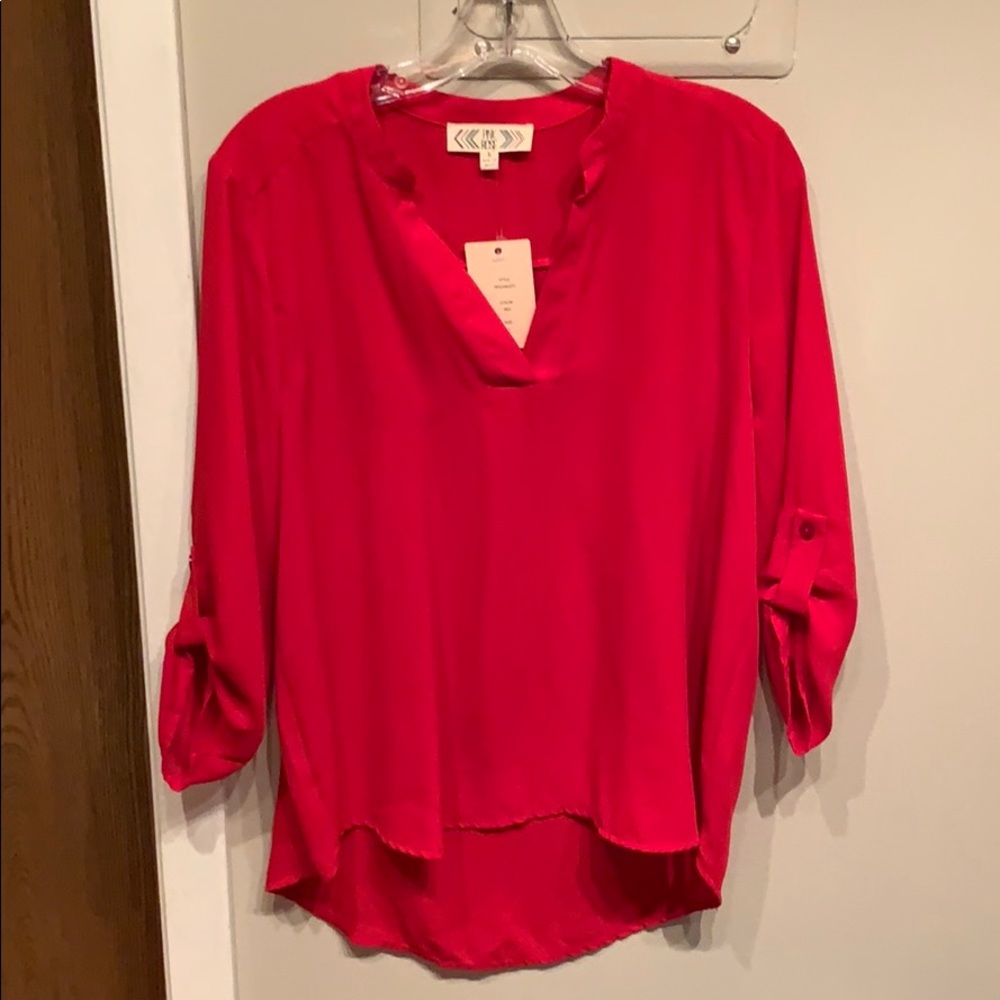 Brand new red blouse